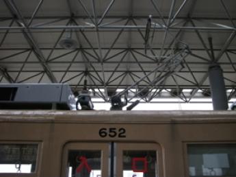 652号、広島港（宇品）駅
