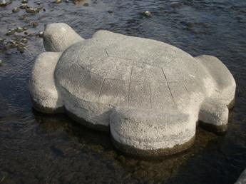 鴨川デルタの飛び石