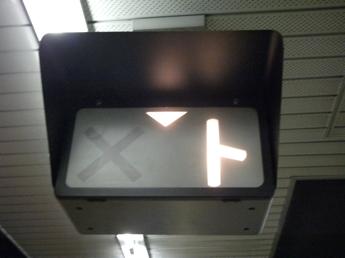 戸閉め合図表示機