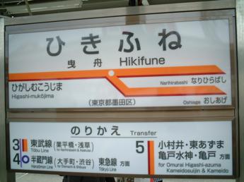 曳舟駅